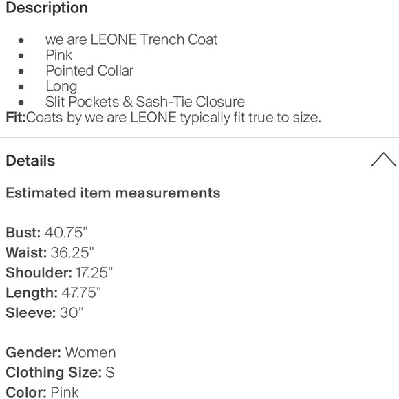 NWT RARE We Are Leone Tallulah Silk Charmeuse Trench Hot Neon Pink Size S/M - Picture 9 of 9